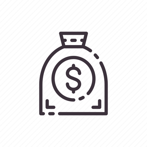 Bag, dollar, money, income, investments, pay, salary icon - Download on Iconfinder