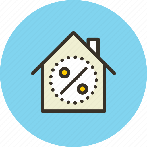 Credit, discount, house, mortgage, real estate icon - Download on Iconfinder