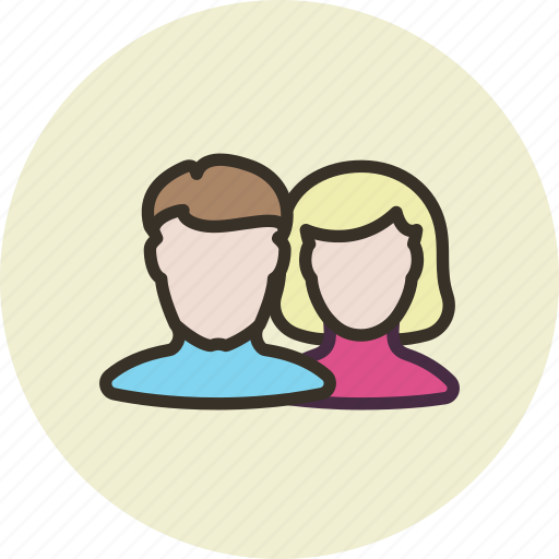 Couple, friends, man, woman, team, users icon - Download on Iconfinder