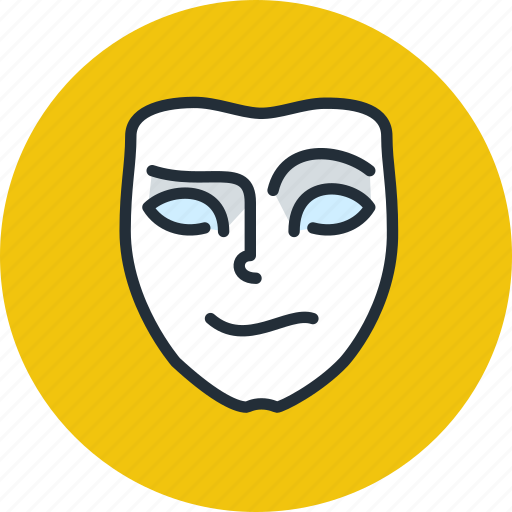 Cheerful, emotion, face, mask, playful icon - Download on Iconfinder