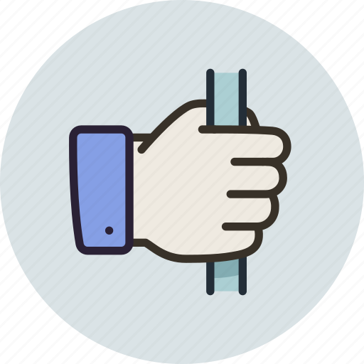 Fist, hand, handrail, holding, grab icon - Download on Iconfinder