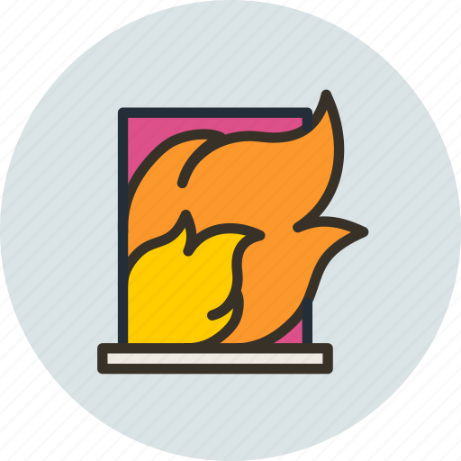 Burning, fire, flame, house, trouble icon - Download on Iconfinder