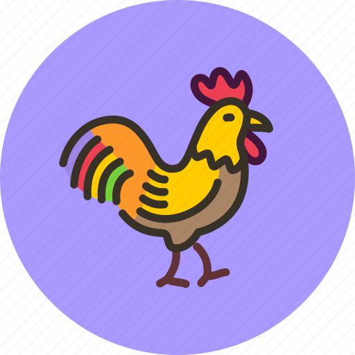 Animal, chicken, cock, rooster icon - Download on Iconfinder