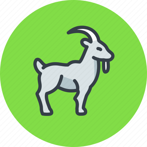 Animal, goat, horns, mammal icon - Download on Iconfinder