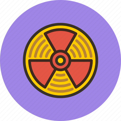 Atomic, danger, mass, nuclear, radiation, radioactivity, weapon icon - Download on Iconfinder