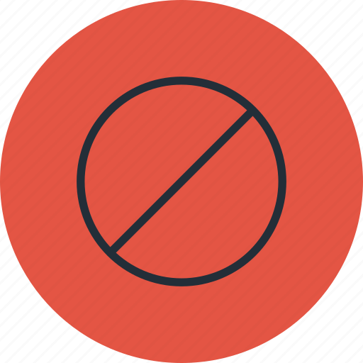Cancel, cancellation, forbidden, stop icon - Download on Iconfinder