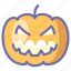 horror, jack, pumpkin 