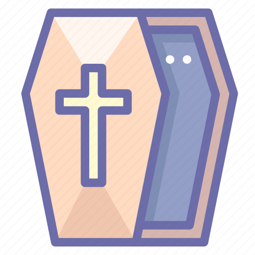 Coffin, halloween, tomb icon - Download on Iconfinder