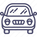 auto, beetle, car, front, transport, vehicle