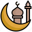 moon, arab, islamic, muslim, arabian 