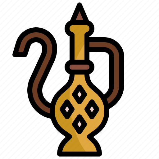 Tea, pot, food, restaurant, drink, united, arab icon - Download on Iconfinder