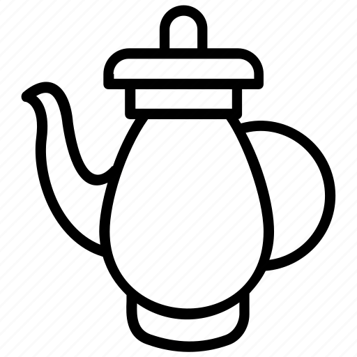 England teapot, tea container, teapot, tharmous, vintage teapot icon - Download on Iconfinder