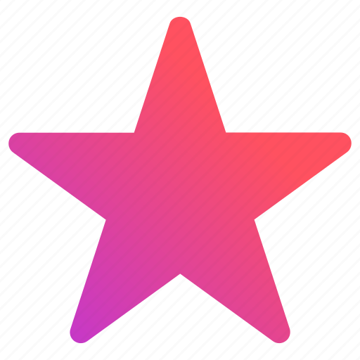 Favorite sign, five point star, five pointed, star, star shape icon - Download on Iconfinder