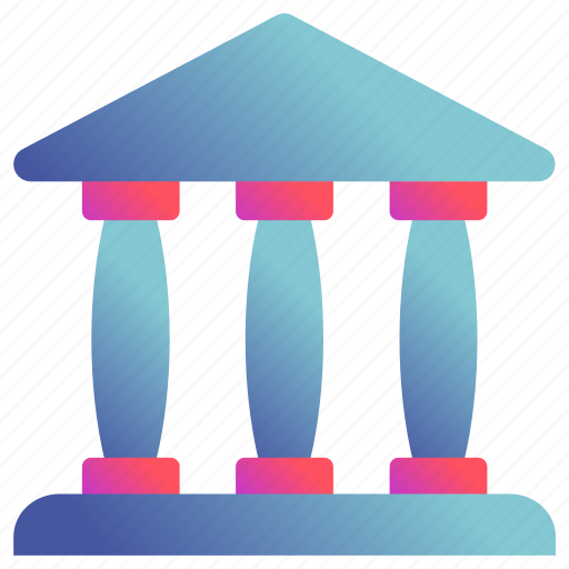 Bank, building, court, house icon - Download on Iconfinder