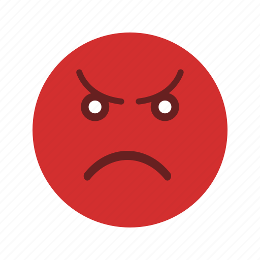 Angry, emoji, face icon - Download on Iconfinder