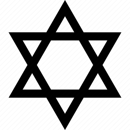 David, hexagram, jewish, judaism, of, solomon, star icon - Download on Iconfinder