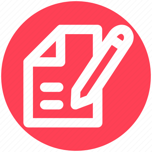 And pencil, page, paper, pencil, sheet icon - Download on Iconfinder