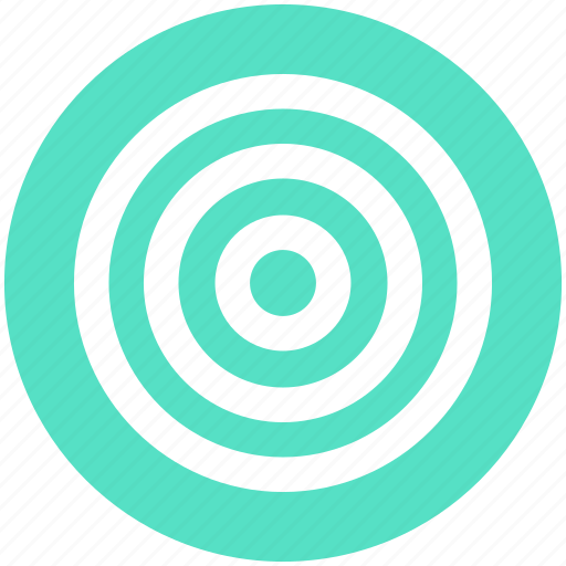 Bulls eye, darts, goal, strategy, target icon - Download on Iconfinder