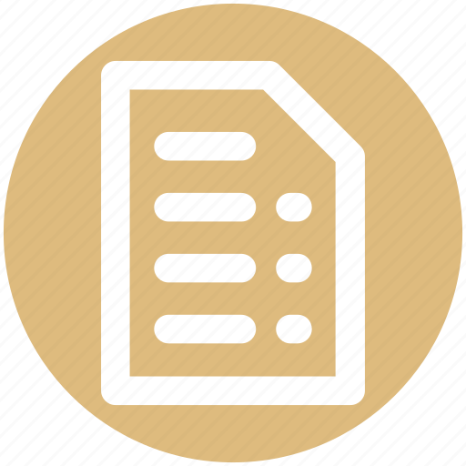 Doc, file, page, paper, reading, sheet icon - Download on Iconfinder