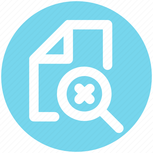 Cross, doc, file, page, paper, sheet icon - Download on Iconfinder