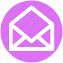 email, envelope, letter, mail, message, open envelope