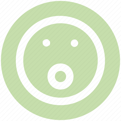 Emoji, emoticons, emotion, face, smiley face, surprise icon - Download on Iconfinder