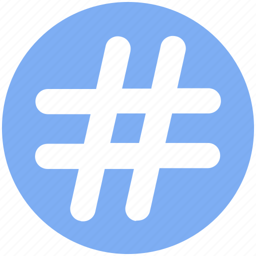 Tag hash, numerical, number, tag, hash tag, hashtag icon - Download on Iconfinder