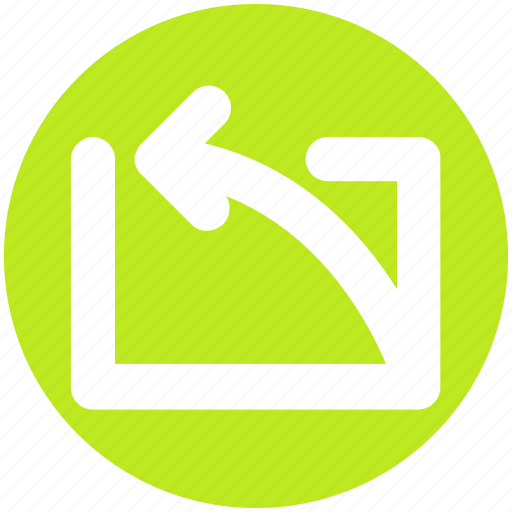 Arrow, curve, left, left arrow, up icon - Download on Iconfinder