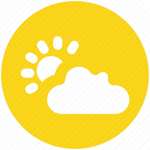 Autumn, cloud, cloudy, sun, weather icon - Download on Iconfinder