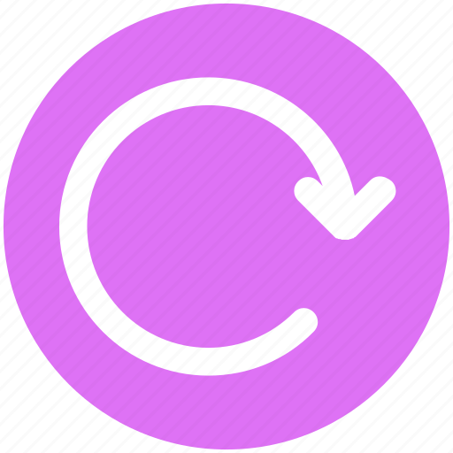 Arrow, circle, line, loading, right, rotate, sync icon - Download on Iconfinder