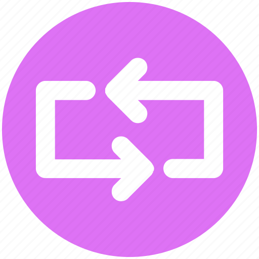 Arrow, arrows, direction, left, loading, right icon - Download on Iconfinder