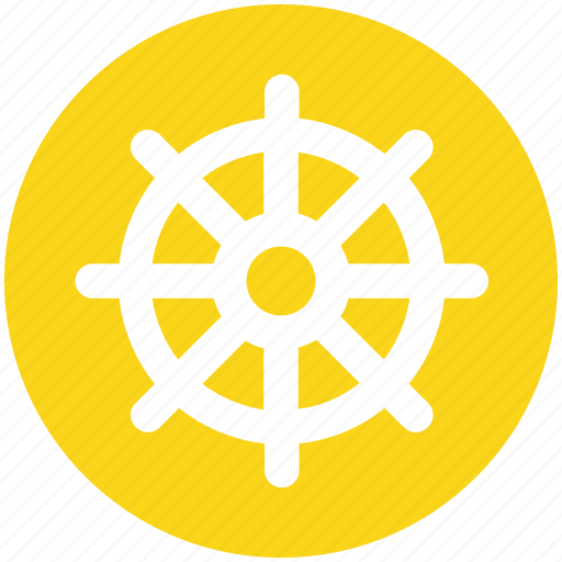 Boat, handle, sail, ship handle, ship wheel, wheel icon - Download on Iconfinder