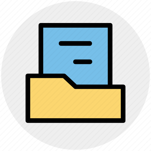 Computer folder, document, files, folder, papers icon - Download on Iconfinder