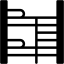 bunk, bed, furniture, and, household, sleep, bedroom, ladder 