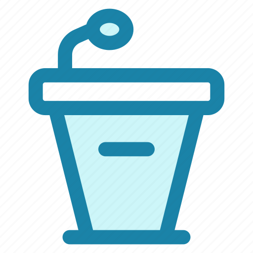 Podium, speech, presentation, speaker, conference, meeting, communication icon - Download on Iconfinder