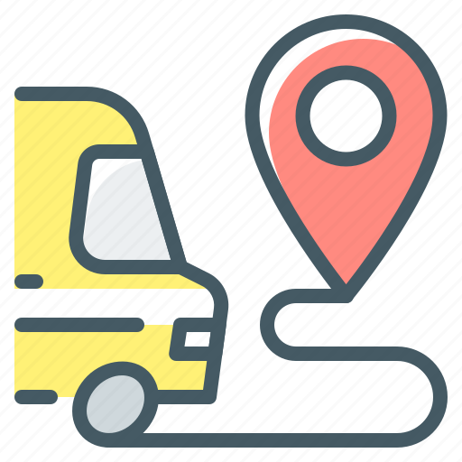 Delivery, transportation, destination, point icon - Download on Iconfinder