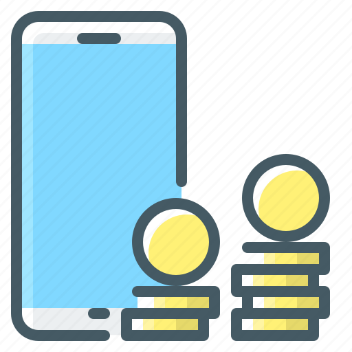 Mobile, financial, services, money, financial services, mobile money icon - Download on Iconfinder