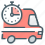 shipping, courier, delivery, express, stopwatch, express delivery 