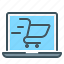 ecommerce, shop, online, store, buy, laptop, online store