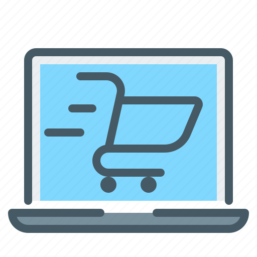 Ecommerce, shop, online, store, buy, laptop, online store icon - Download on Iconfinder