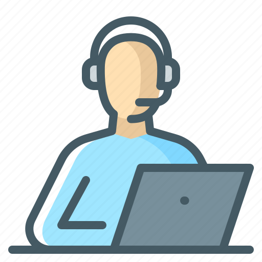 Technical, support, work, user, online, technical support, work from home icon - Download on Iconfinder