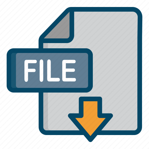 Document, download, extension, file icon - Download on Iconfinder