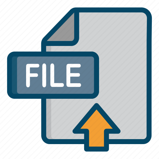 Document, extension, file, upload icon - Download on Iconfinder