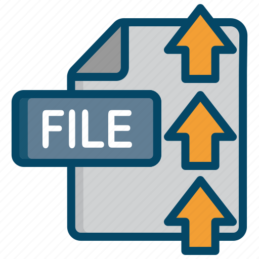Document, extension, file, upload icon - Download on Iconfinder