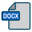 document, docx, file, word