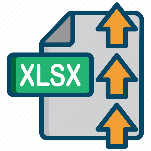 Document, excel, file, upload, xlsx icon - Download on Iconfinder