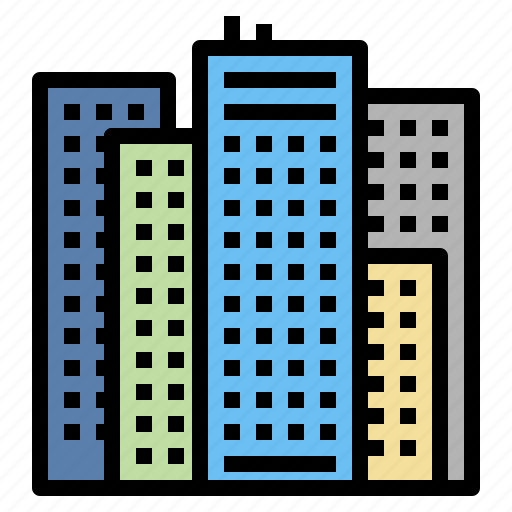 Buildings, skyscraper, skyscrapers, town, urban icon - Download on Iconfinder
