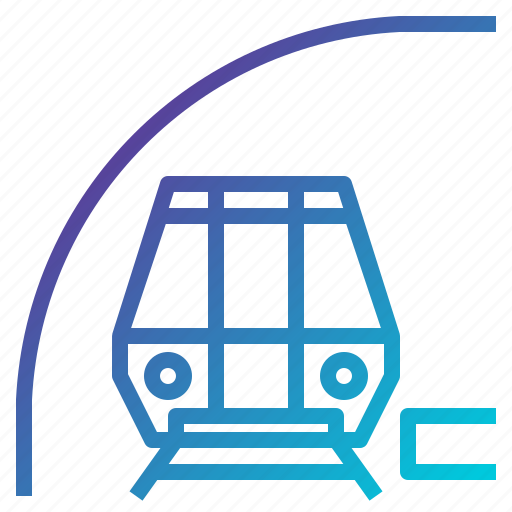 Public, railway, subway, train, transport, transportation icon - Download on Iconfinder