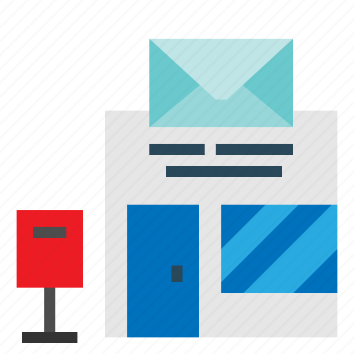 Buildings, letters, mail, package, post, postal, transport icon - Download on Iconfinder