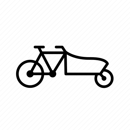 Bike, cargo, cargo bike, mobility, road, transport, delivery icon - Download on Iconfinder